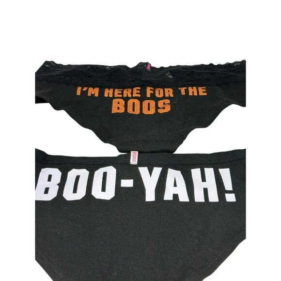 NWT PINK Victoria’s Secret Women’s Hipster | 2-Pack XS Extra Low Rise Halloween - Picture 2 of 8